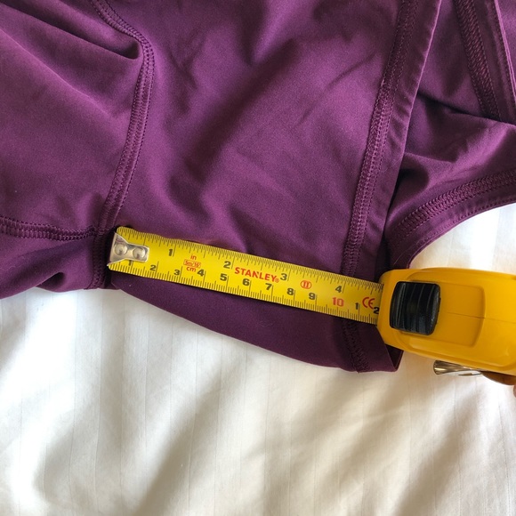 Lululemon 4.7” Purple Lined Running Shorts - Picture 2 of 7